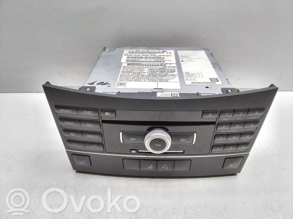 Mercedes-Benz E A207 Panel / Radioodtwarzacz CD/DVD/GPS 