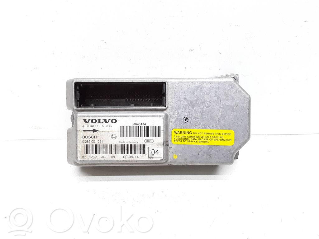 Unidad de control/módulo del Airbag   8646434,0285001254