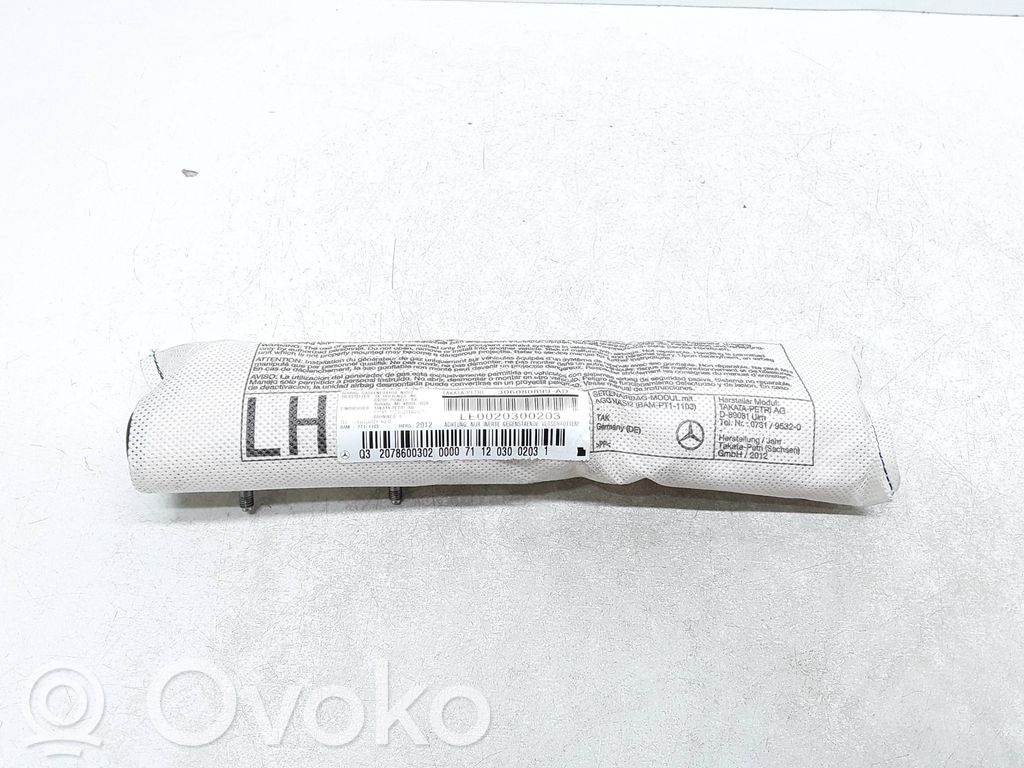 Mercedes-Benz E C207 W207 Airbag sedile 