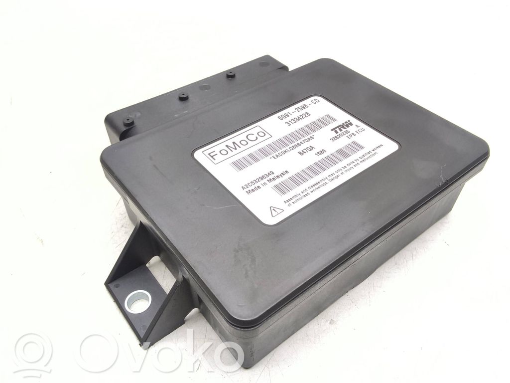 Volvo XC60 Modul de control frână de mână 