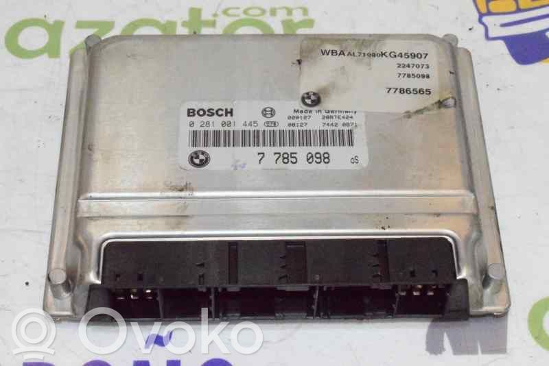 BMW X3 E83 Engine control unit/module 