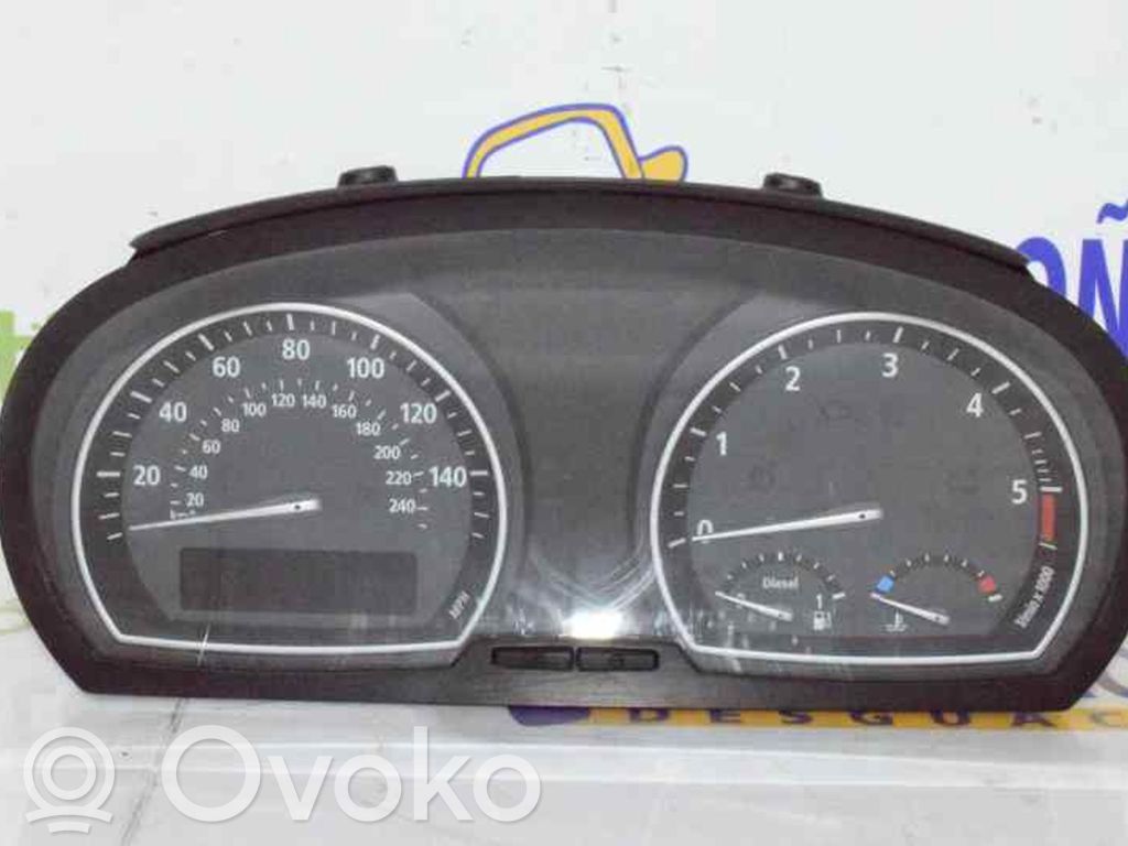 BMW 3 E90 E91 Speedometer (instrument cluster) 