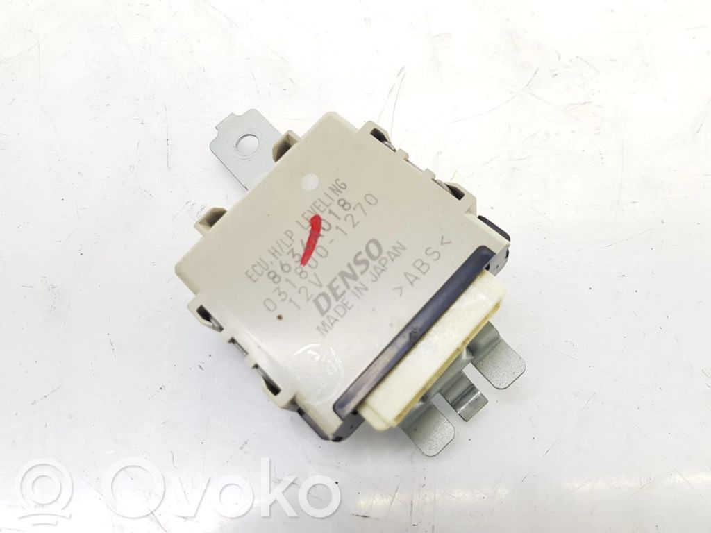Autres unités de commande / modules   8634A018,0318001270