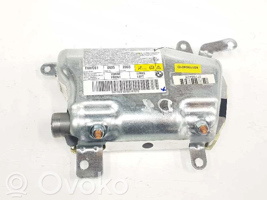 BMW 7 E65 E66 Airbag de la puerta delantera 