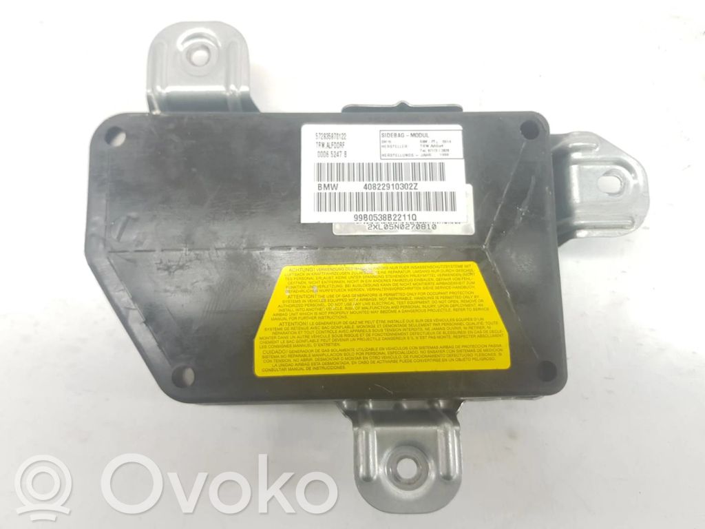 BMW 3 E36 Airbag de la puerta trasera 