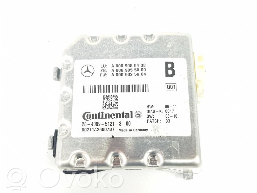 Mercedes-Benz C W204 Alte unități/module de control 