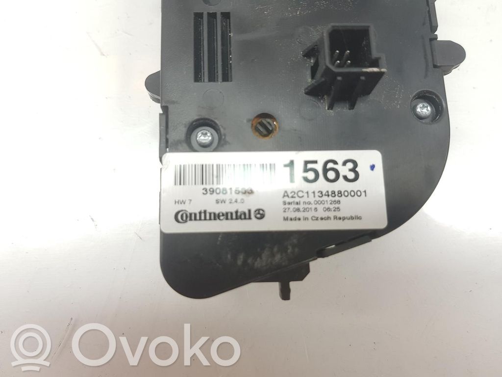 Opel Mokka X Unitate control climatizare 