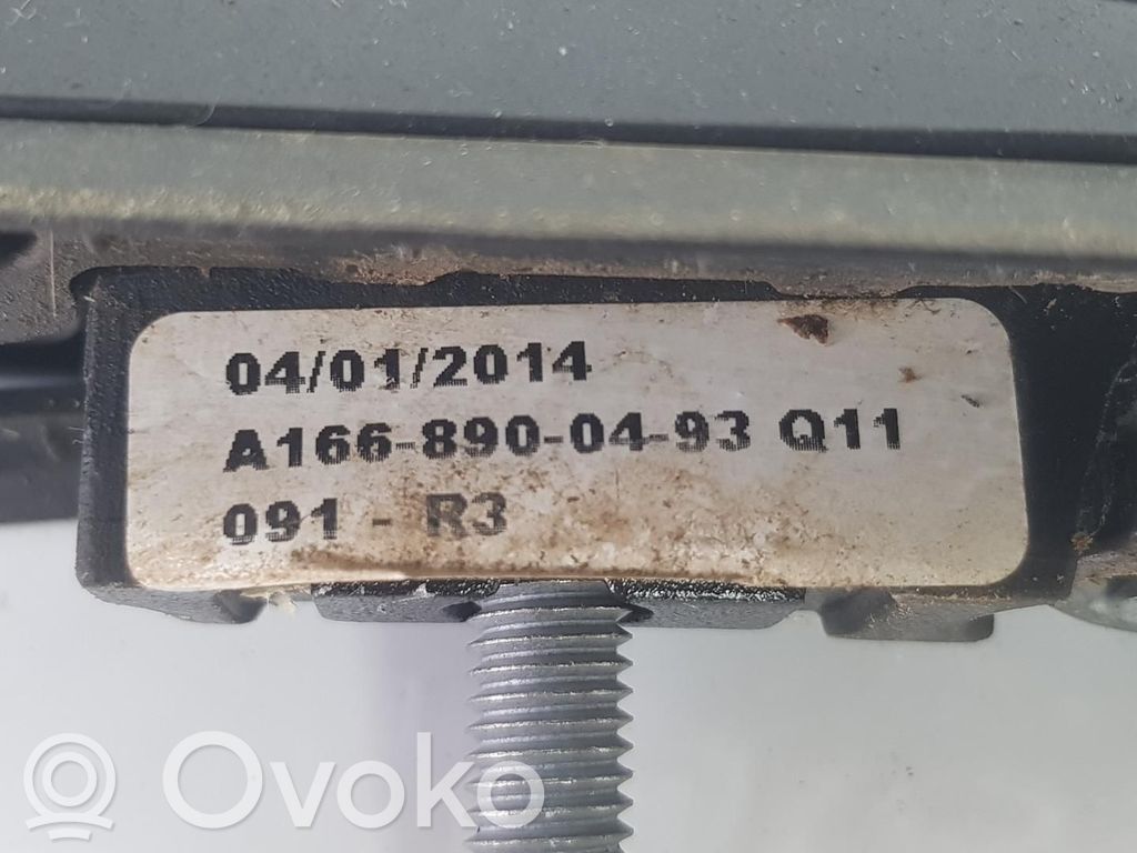 Mercedes-Benz ML AMG W166 Șină bară capotă