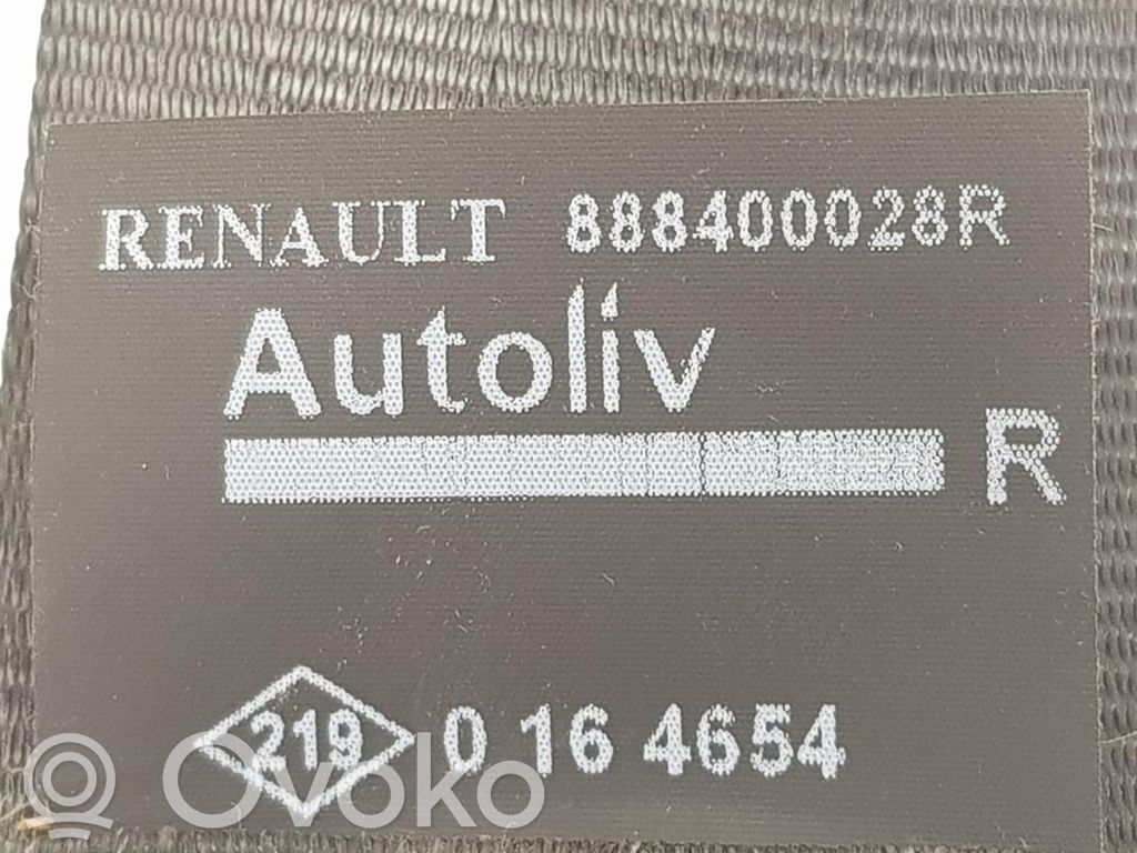 Renault Scenic III - Grand scenic III Cintura di sicurezza posteriore