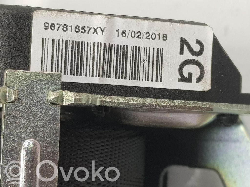 Peugeot 2008 I Pas bezpieczeństwa fotela tylnego