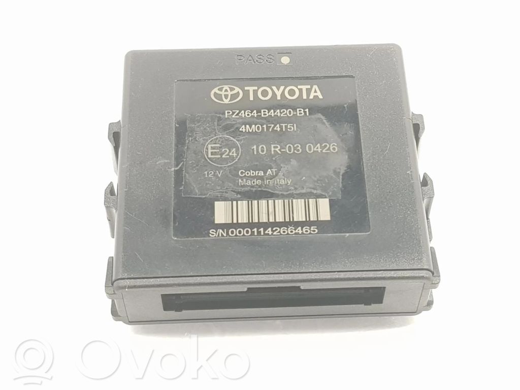 Toyota Yaris Other control units/modules 