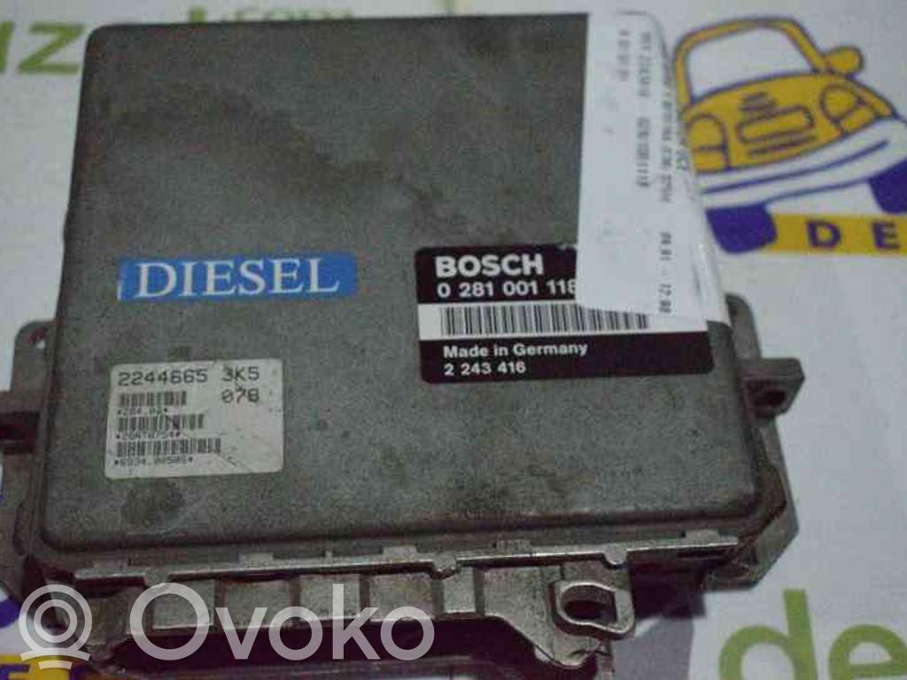 BMW 3 E36 Engine control unit/module 
