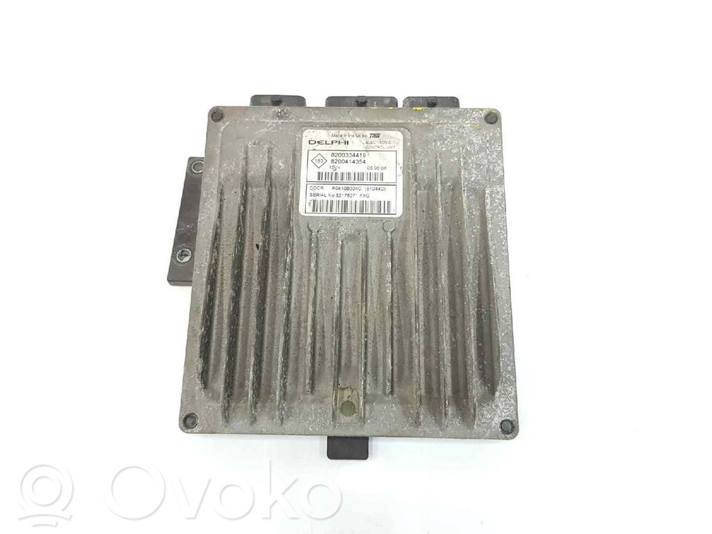 Unidad de control/módulo del motor   8200334419,8200334419,2222DL