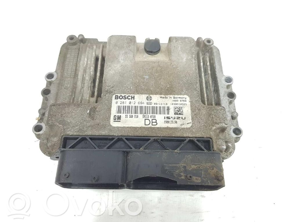 Centralina/modulo del motore   55560810,0281012694,8980135190