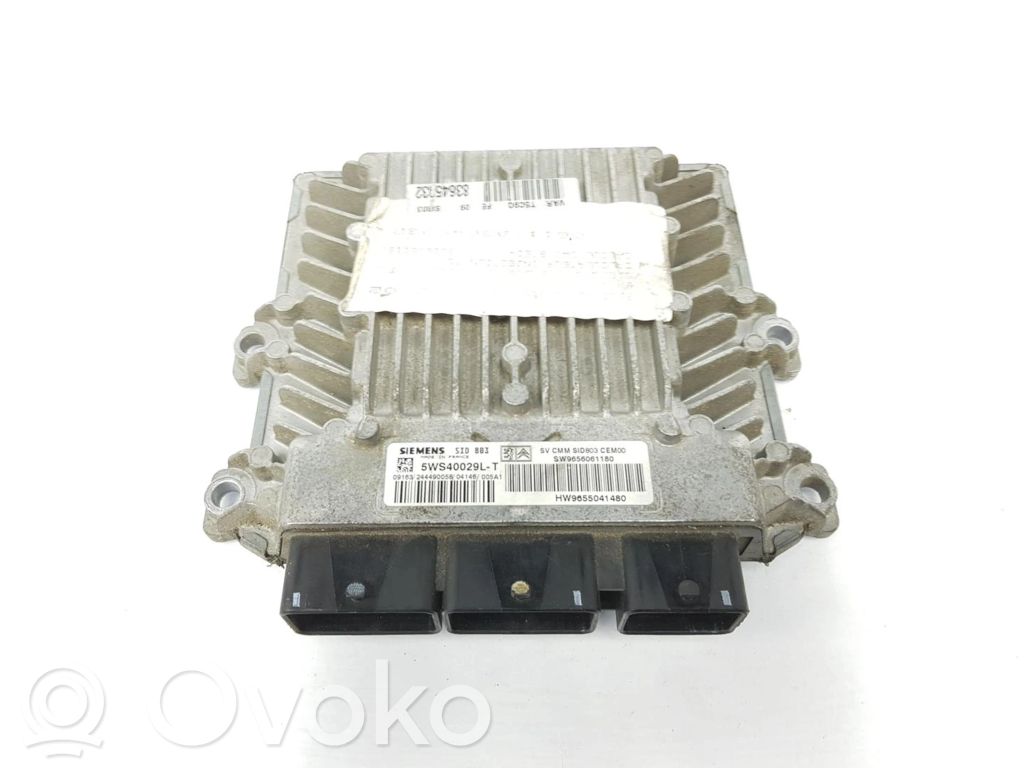 Peugeot 407 Engine control unit/module 