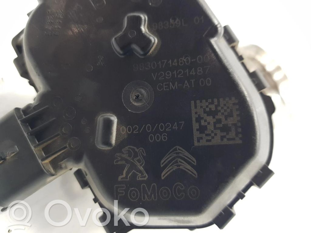 Válvula de mariposa   9830171480,9830171480