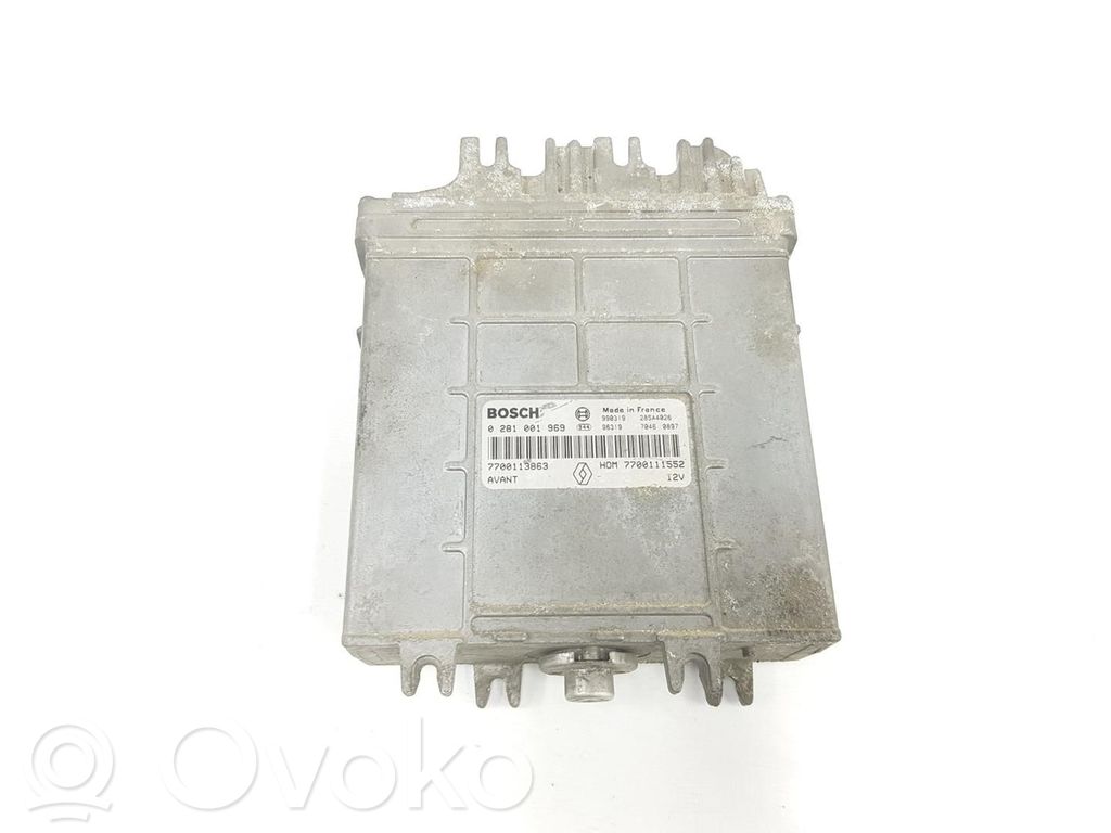 Renault Megane I Unitate/modul de control motor 