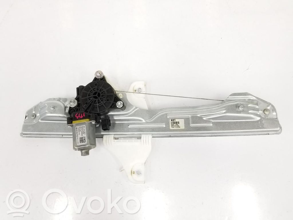 Hyundai Kona I Regulador manual de la ventanilla trasera