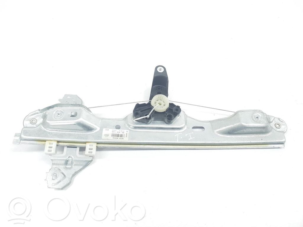 Nissan Qashqai Alzacristalli manuale della portiera posteriore