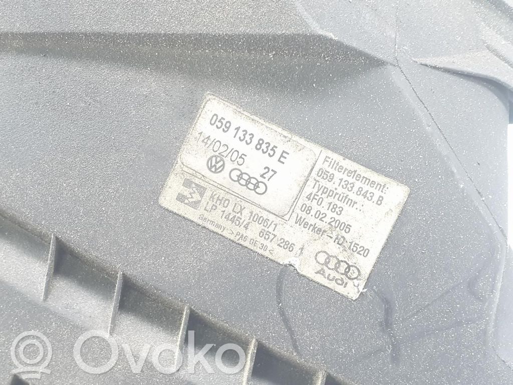 Ilmansuodattimen kotelo   059133835E,4F0133837BB