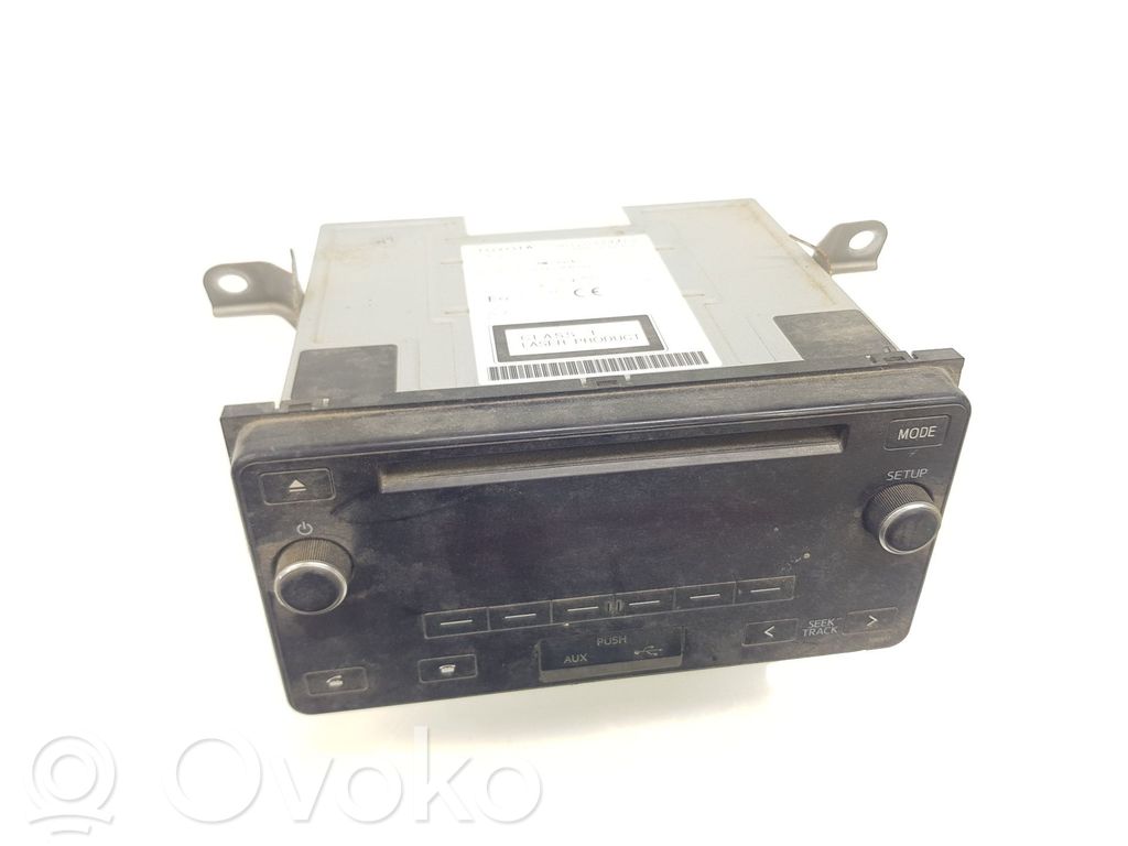 Toyota Land Cruiser (J150) Panel / Radioodtwarzacz CD/DVD/GPS 