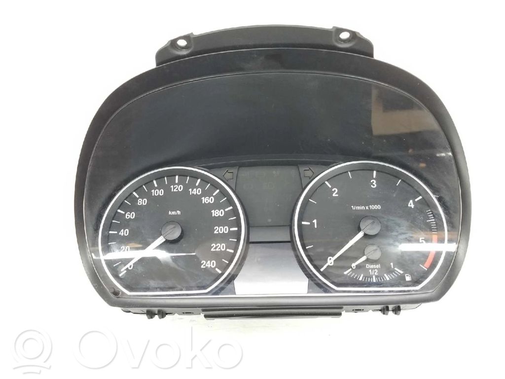 BMW 1 E81 E87 Speedometer (instrument cluster) 