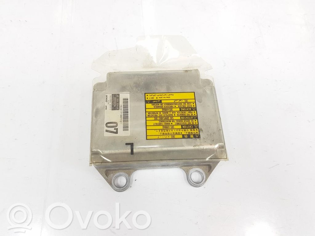 Toyota Land Cruiser (J120) Module de contrôle airbag