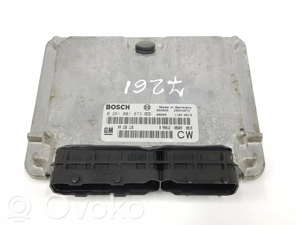 Opel Vectra B Engine control unit/module 