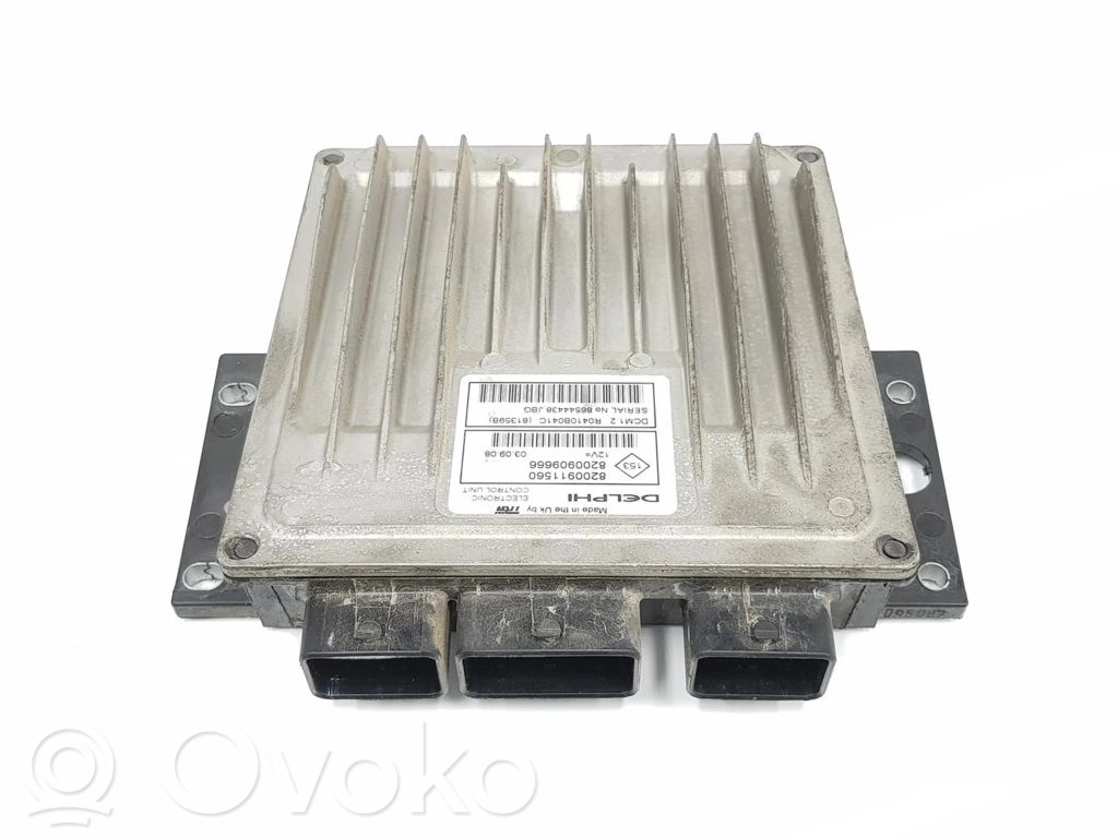 Unidad de control/módulo del motor   8200911560,8200909666