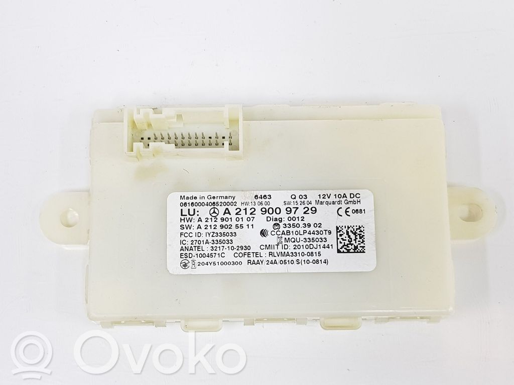 Mercedes-Benz A W176 Altre centraline/moduli