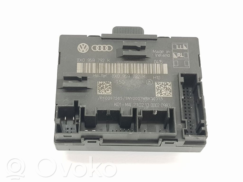 Autres unités de commande / modules   8X0959792K,8X0959792K