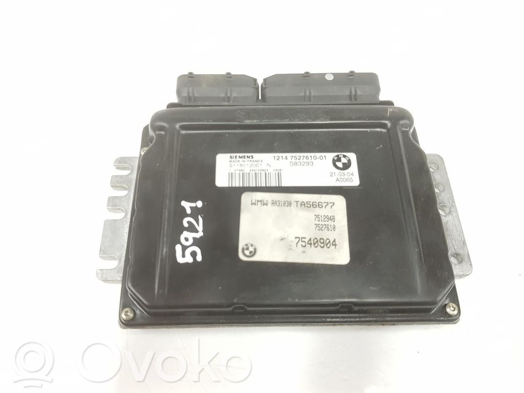 Unidad de control/módulo del motor   12147527610,12147527610