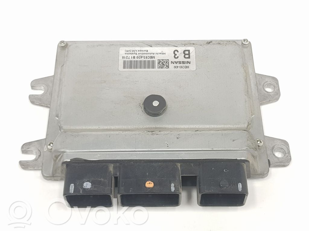 Nissan Qashqai Calculateur moteur ECU 