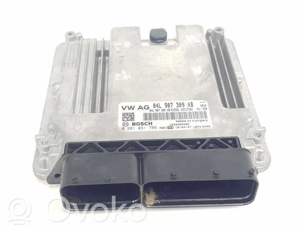 Engine control unit/module   04L907309AB,04L906016FK