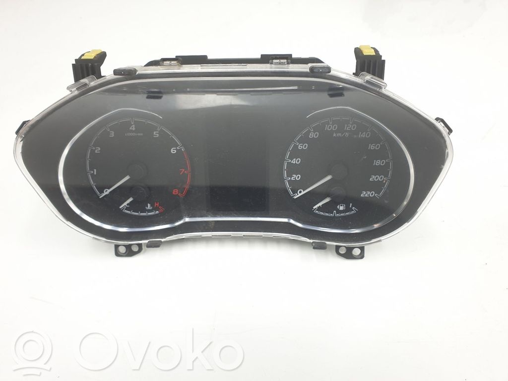 Toyota Yaris Vitezometru (grup de instrumente)