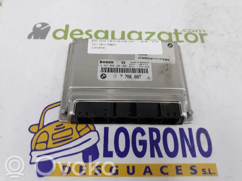 Unidad de control/módulo del motor   13617786887,0281010205,7786887