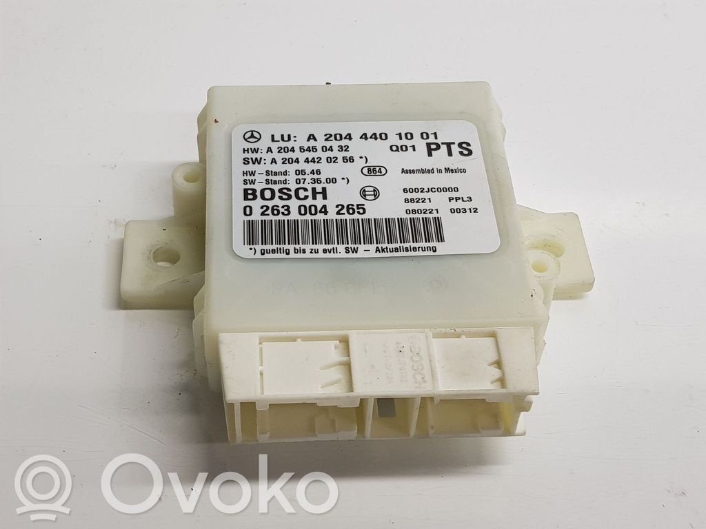 Mercedes-Benz C W204 Alte unități/module de control 