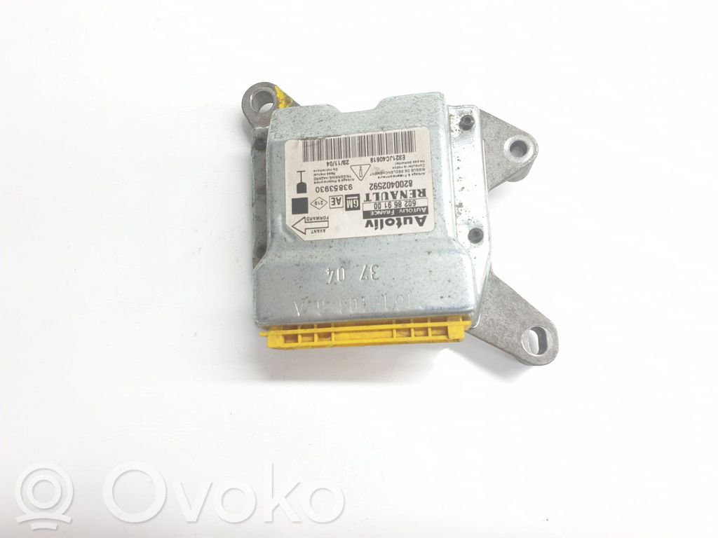 Opel Vivaro Unitate/modul de comandă airbaguri 