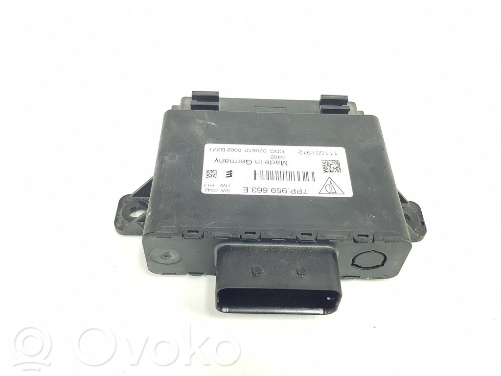 Autres unités de commande / modules   7PP959663E,7PP959663F