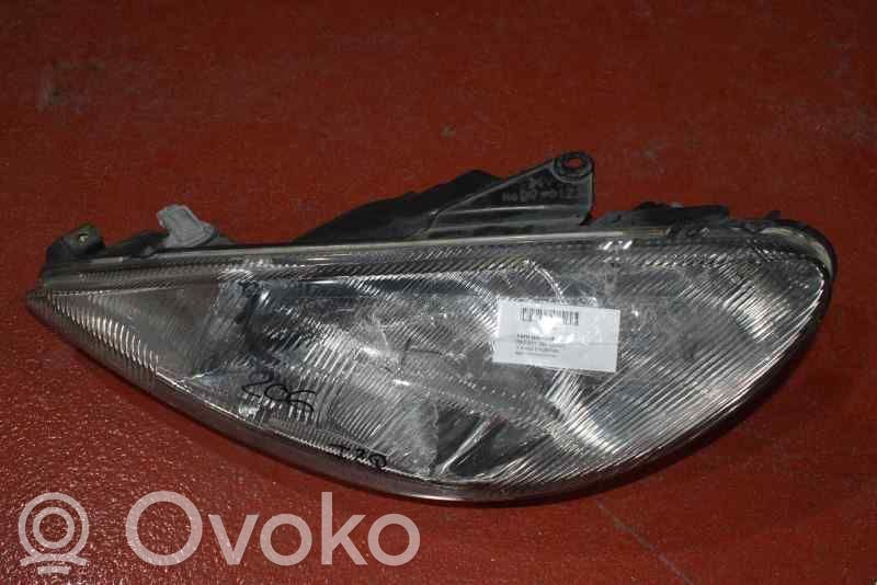 Peugeot 206 Faro/fanale 