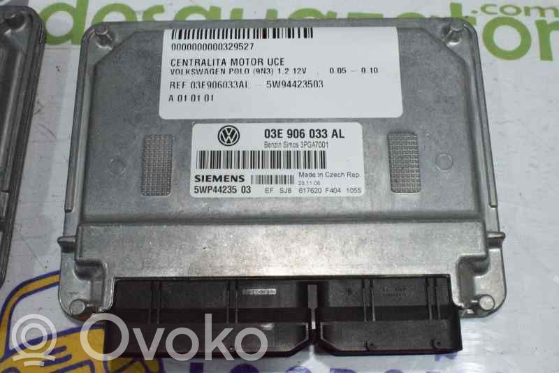 Volkswagen Polo IV 9N3 Sterownik / Moduł ECU