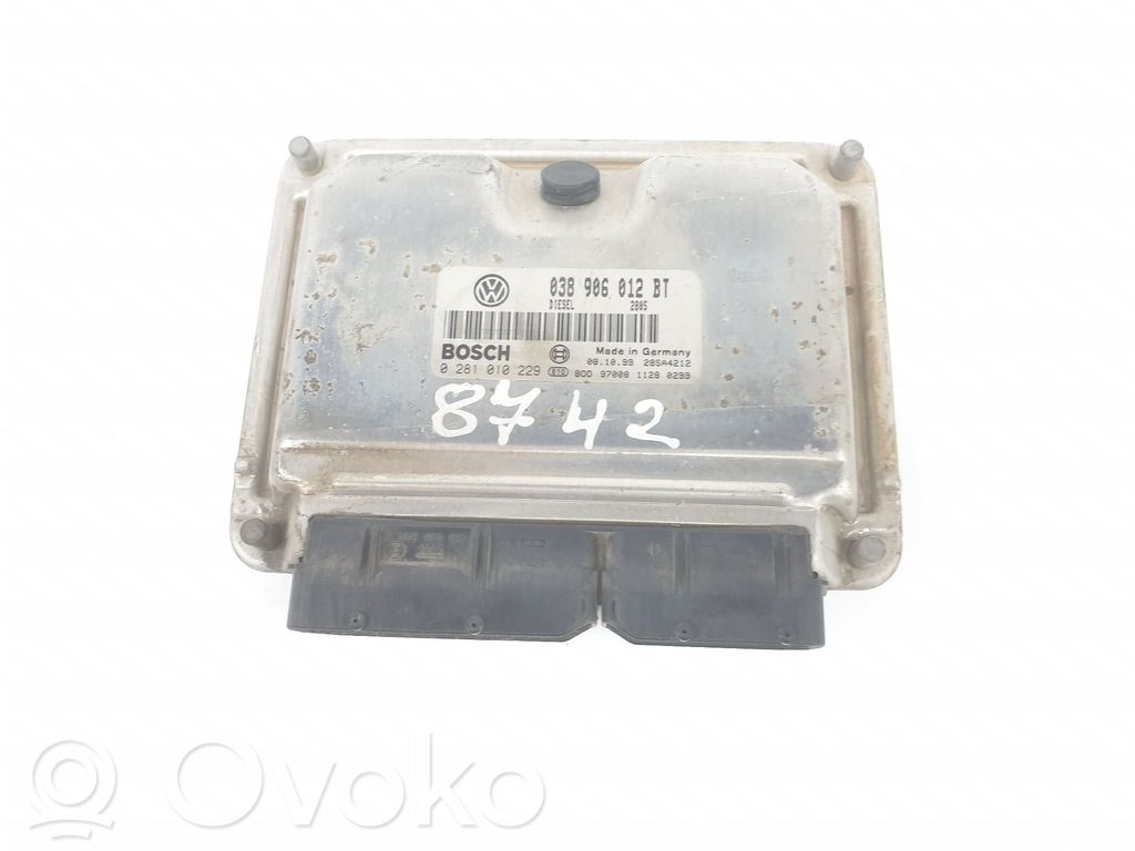 Engine control unit/module   038906012BT,0281010229,038906012BT