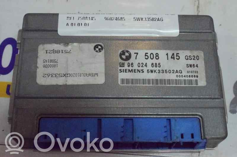 Unidad de control/módulo de la caja de cambios   24607508145,7508145