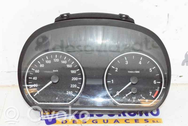 BMW 1 E81 E87 Tachimetro (quadro strumenti) 