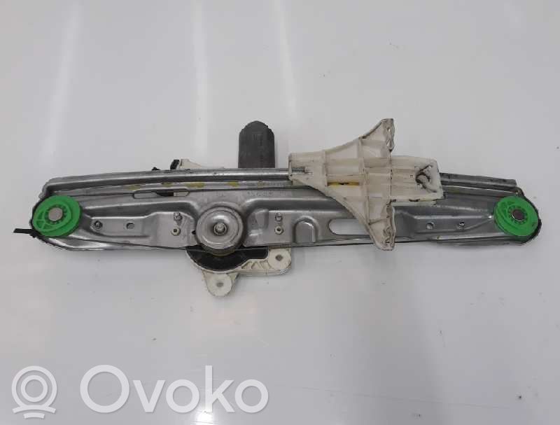 Opel Vectra C Regulador manual de la ventanilla trasera 