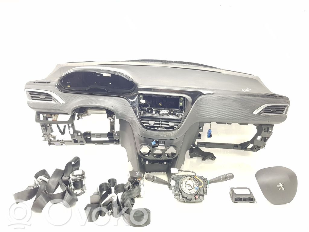 Peugeot 208 I Set planșă bord cu airbag
