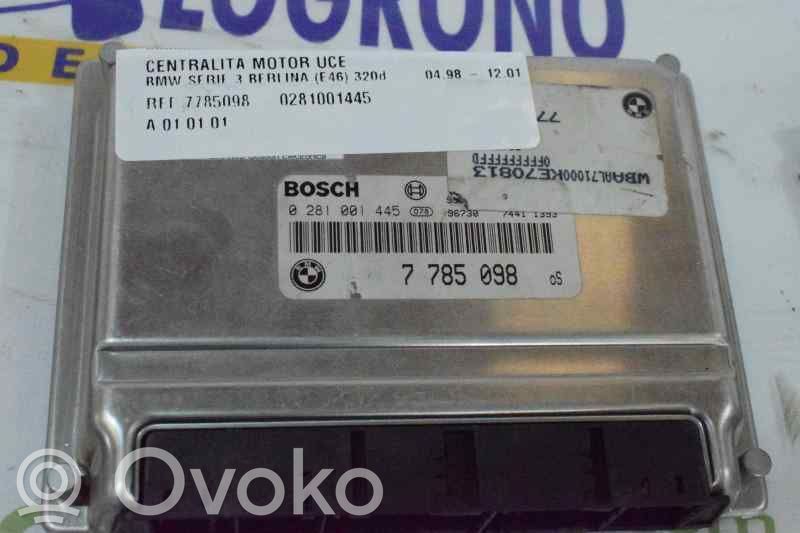 BMW 3 E46 Engine control unit/module 