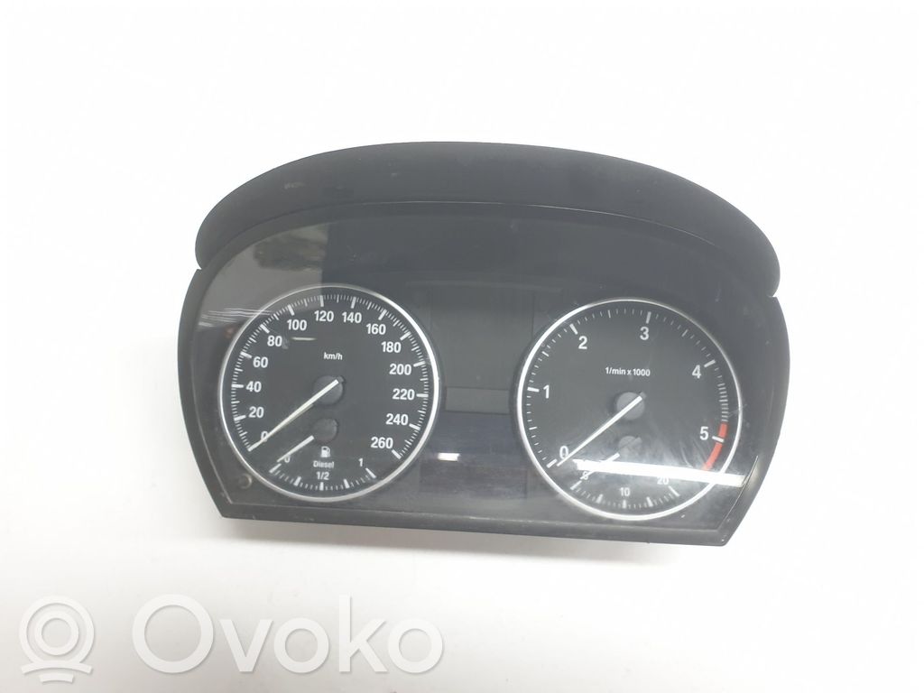 BMW 3 E90 E91 Speedometer (instrument cluster) 