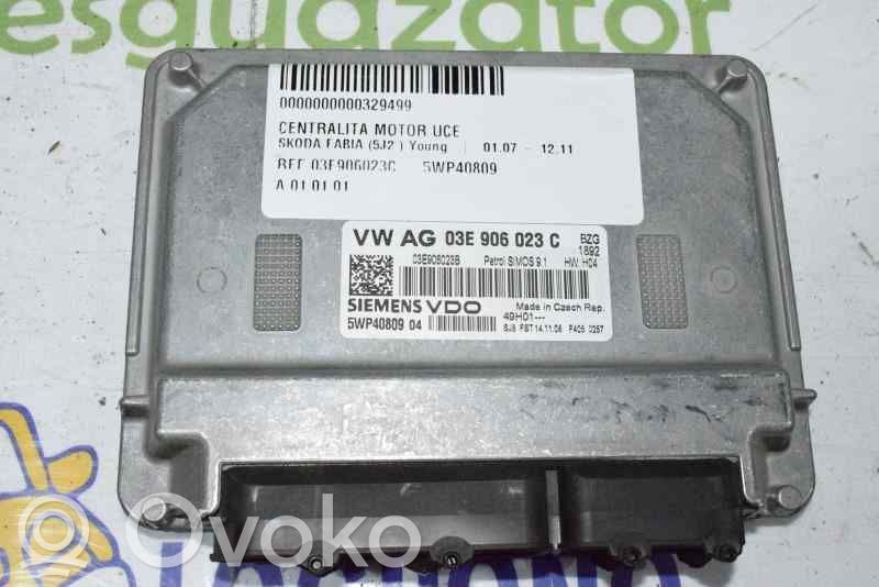 Skoda Fabia Mk2 (5J) Engine control unit/module 