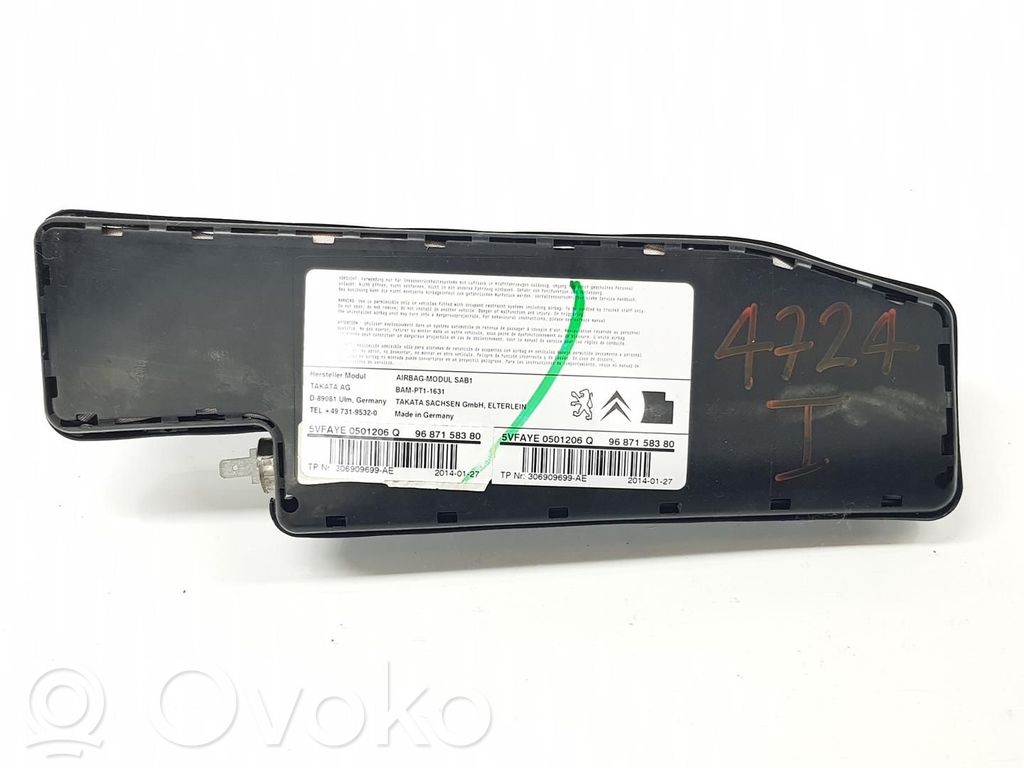 Citroen C4 II Front door airbag 